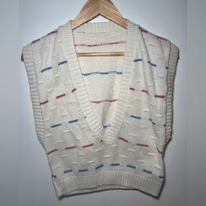 *SOLD* Sleeveless Sweater Vest